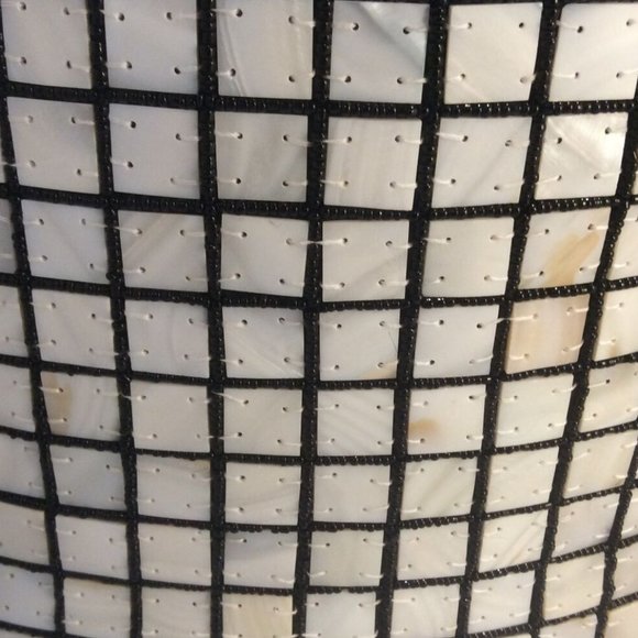 Boutique Sea Cove Mother of Pearl Caviar Shell Tote Bag Purse Beach Handbag-NWT - Picture 12 of 13